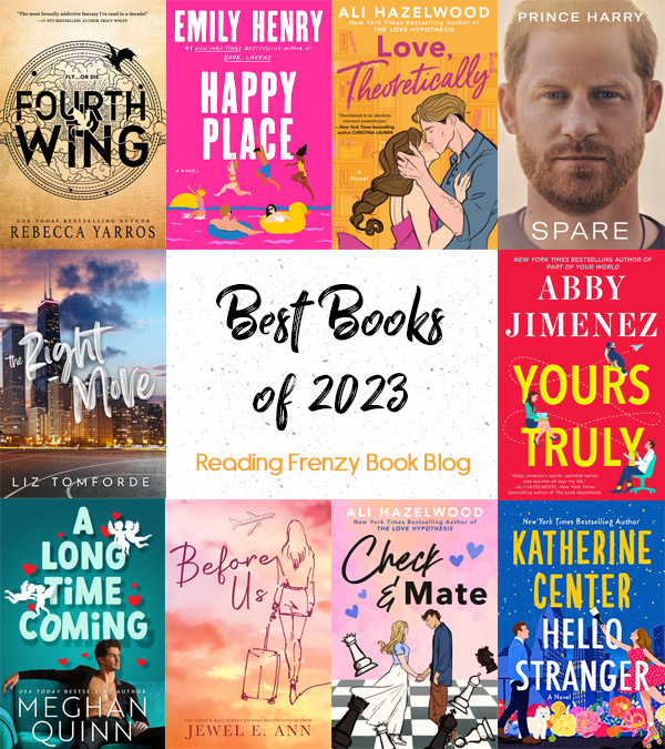 Best Books of 2023 Reading Frenzy Book Blog